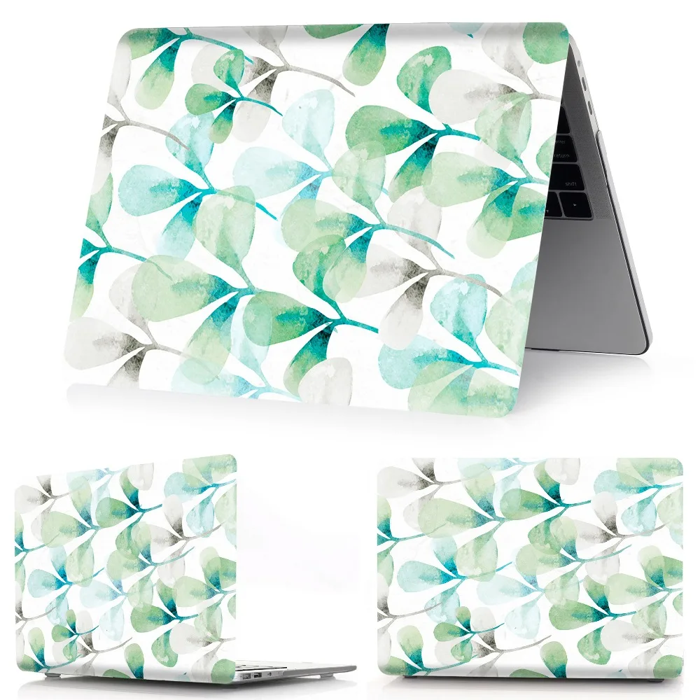 Для Mac Book New Air Pro 13 15 чехол для ноутбука с сенсорной панелью для Mac Book Air Pro retina 11 12 13 15 дюймов чехол с цветной печатью