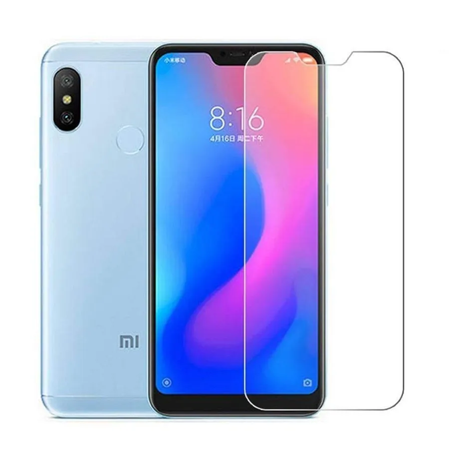 9H Tempered Glass for Xiaomi Mi A2 Lite Screen Protector For A2Lite 5.84 Global Version 2.5D Protective Film | Мобильные телефоны и