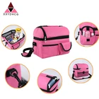 Новая модная джинсовая коробка-сумка для обеда, термоизолированная сумка для пикника, Термосумка для женщин или мужчин