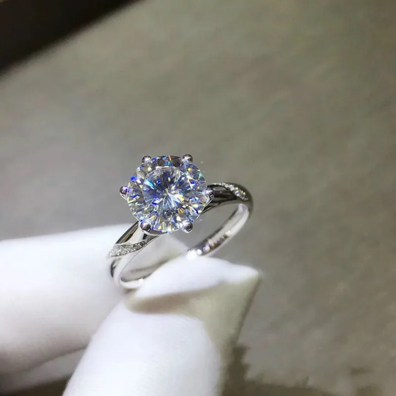 

Женское кольцо из серебра 925 пробы, с сертификатом