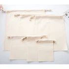 Новая посылка 2020, тканевые хозяйственные сумки на шнурке, многоразовые хлопковые пакеты, продуктовая сумка для покупок