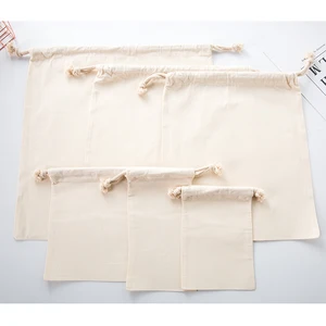 Новая посылка 2020, тканевые хозяйственные сумки на шнурке, многоразовые хлопковые пакеты, продуктовая сумка для покупок