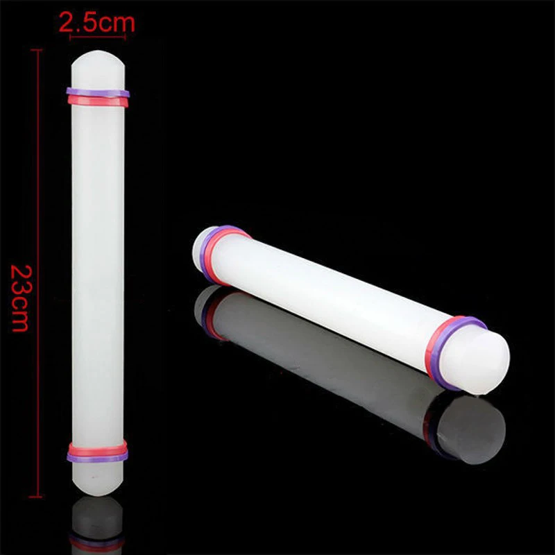Антипригарный роликовый инструмент для выпечки 1 шт. 23 см|fondant rolling pin|rolling pincake roller |