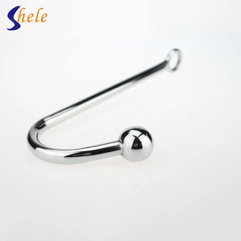 Мяч u типа из нержавеющей стали анальные крюк Анальный Анальная пробка секс игрушки для мужчин/Гей/мужчины