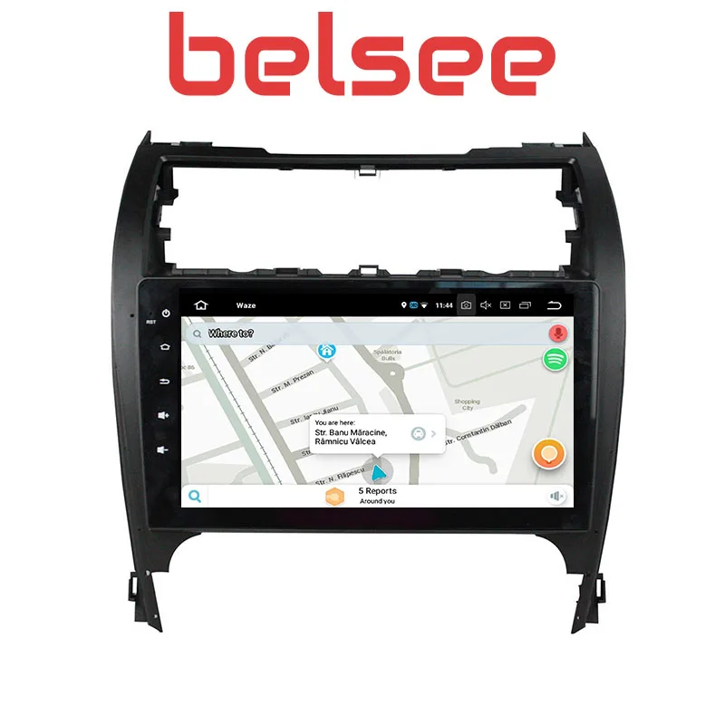 Автомагнитола Belsee для Toyota Camry стерео система на Android 10 1 с экраном 8 0 дюйма 2012 2013 2015
