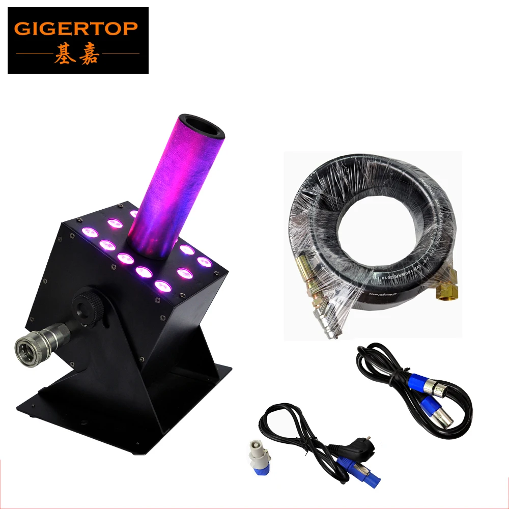 Профессиональная сценическая машина Co2 Jet с 12x3 Вт RGB цветным газом вход/выход 300