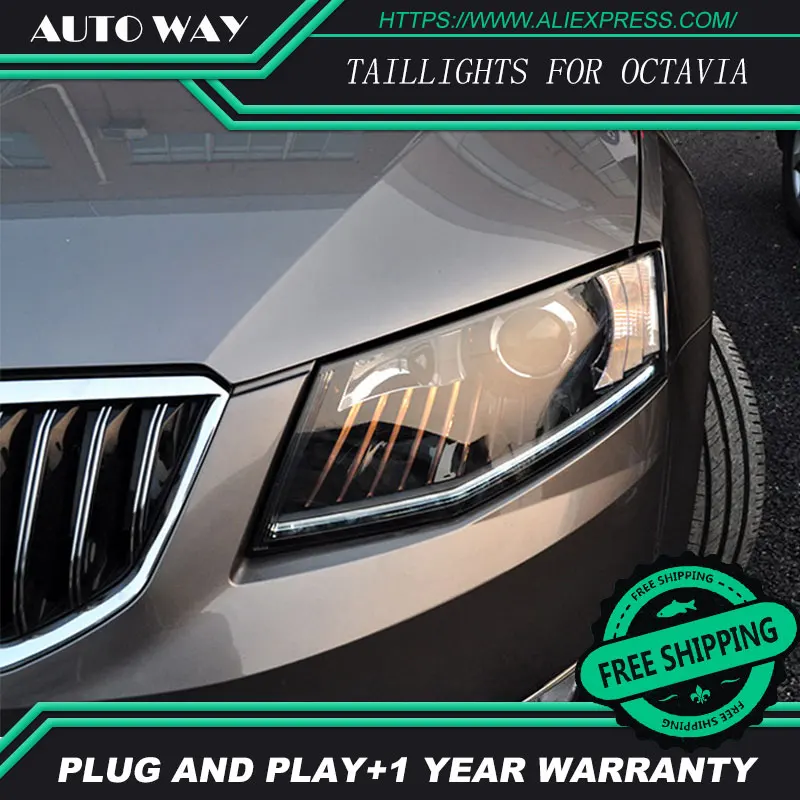Автомобильный Стайлинг светодиодный HID Rio светодиодный чехол для фары для Skoda Octavia Octavia Bi-Xenon объектив ближнего света