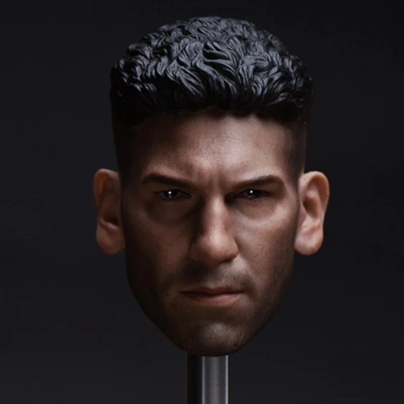 

1:6 Male Man Boy Head Model Sculpt Collection Jon Bernthal Head Carving Model Collectible For 12" Action Figure Body Doll