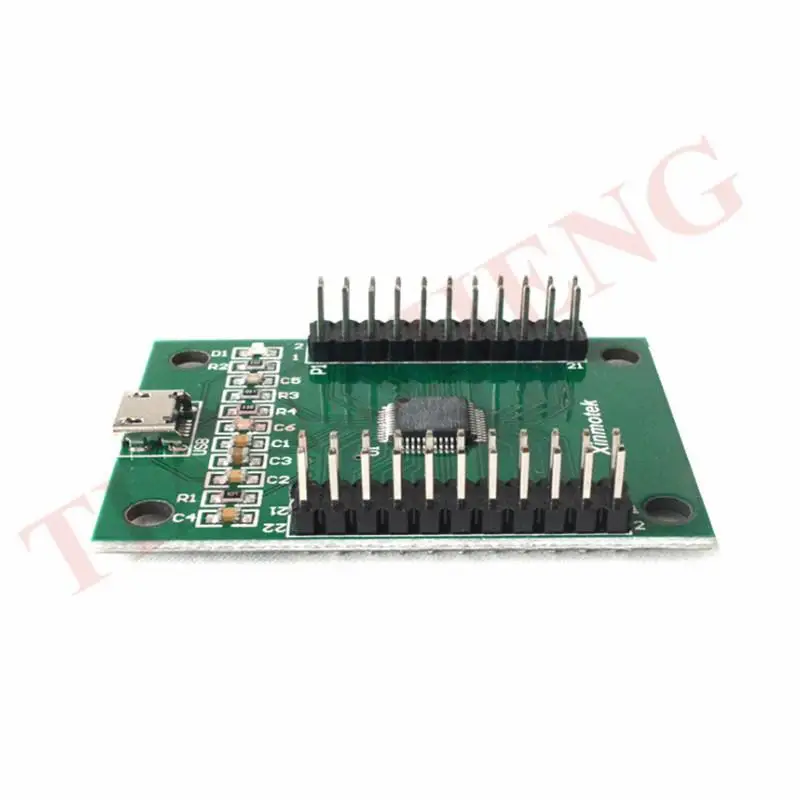 Новая модель DIY 2 игроков Аркада к USB контроллер энкодер джойстик соединительный