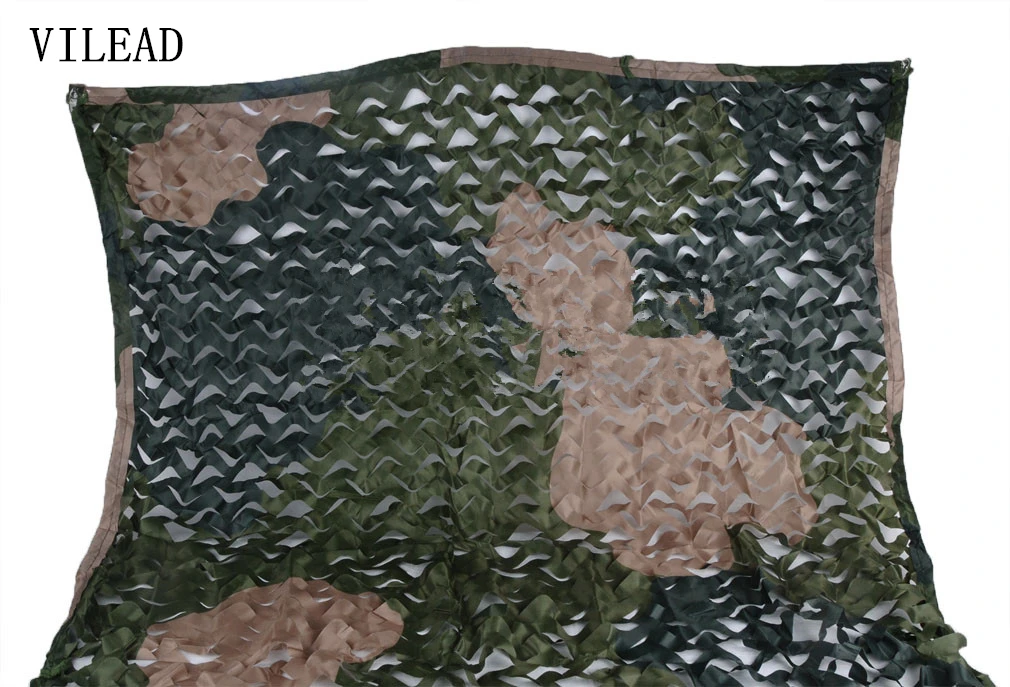 Woodland Three Color Пляжная палатка, 9 цветов, 2 м* 2 м, защитный тент, камуфляжная сетка, сетка для наружного бассейна, чехлы на крышу лодки, военный приют - Цвет: Woodland Three Color