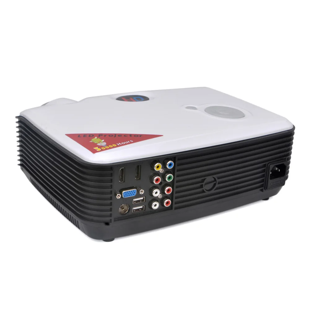 Бесплатная Доставка 2500 люмен 1080 P HD 100 &quotМультимедиа 3D LED Домашний Мини-Кинотеатр
