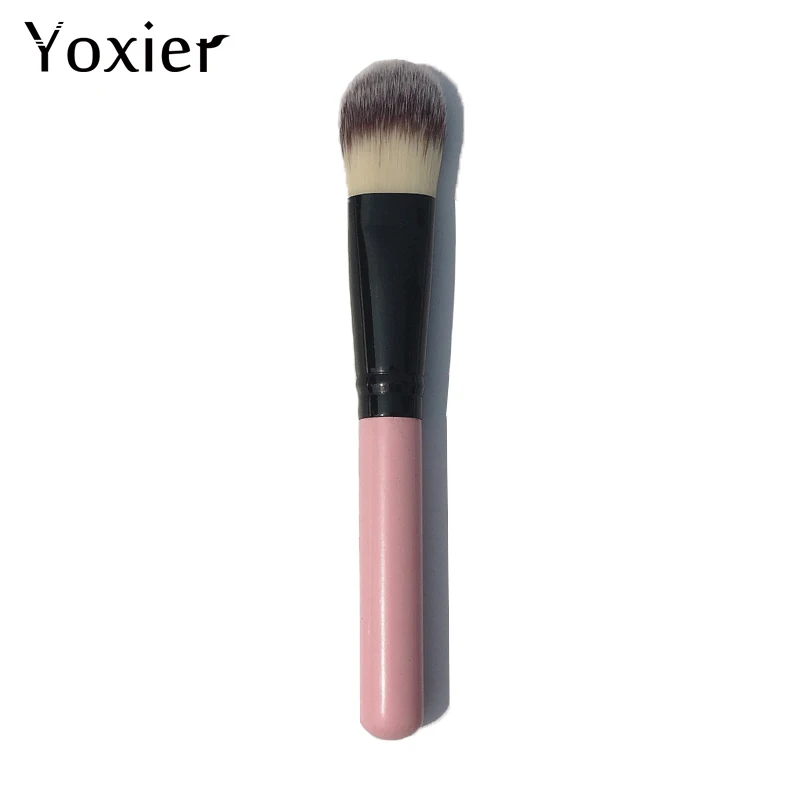 Yoxier Tongue-Shaped Foundation Brush Eye Corner Nose Wing Makeup Powder Concealer Beauty Tool 1Pcs | Красота и здоровье