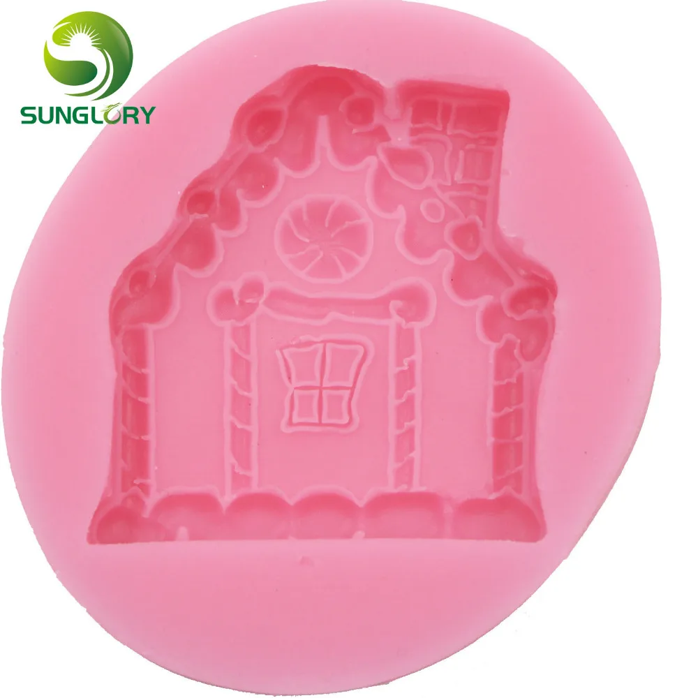 Рождественское украшение для дома силиконовая форма торта мыла инструменты