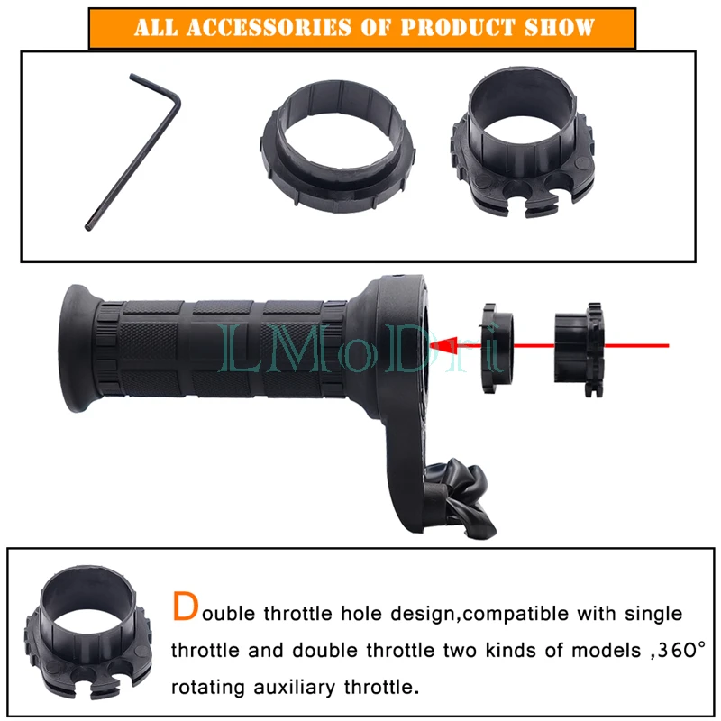 LMoDri мотоциклетные грелки 7/8 &quotРуль с электрическим подогревом ручка Мульти