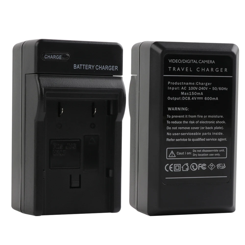 2X BN-VF707 BN-VF707U BNVF707 VF707 BN-VF714 BN-VF733 Батарейки + Зарядное устройство для JVC GR-D240 GZ-D240 GR-X5