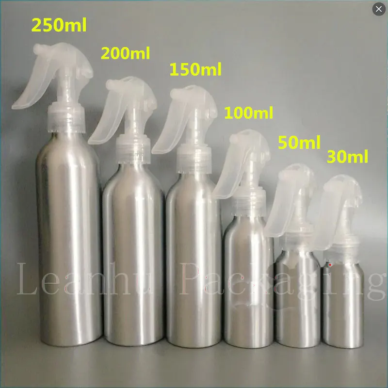 

high quality 30ml50ml100ml150ml200ml250ml aluminum bottle of fine mist spray bottle bottle