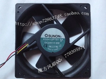 

SUNON KD2412PTB1-6A 12025 24V 5.3W inverter fan cabinet