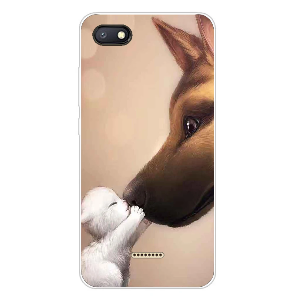 Чехол для Xiaomi Redmi 6A Funda силиконовый чехол с единорогом мягкий из ТПУ 6a бампер| |