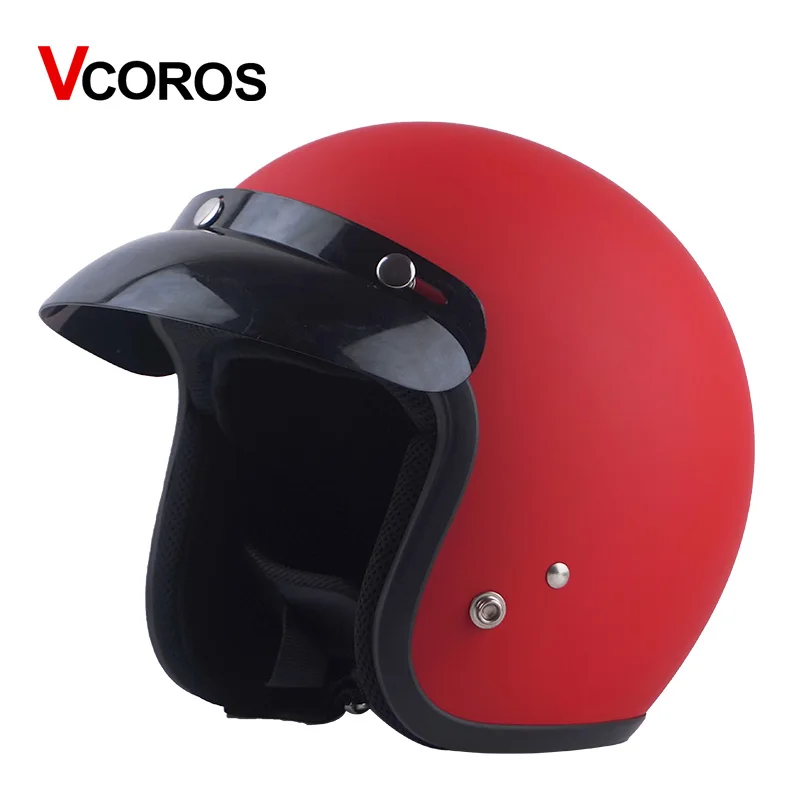 Винтажный мотоциклетный шлем vespa со съемной внутренней подкладкой 3/4