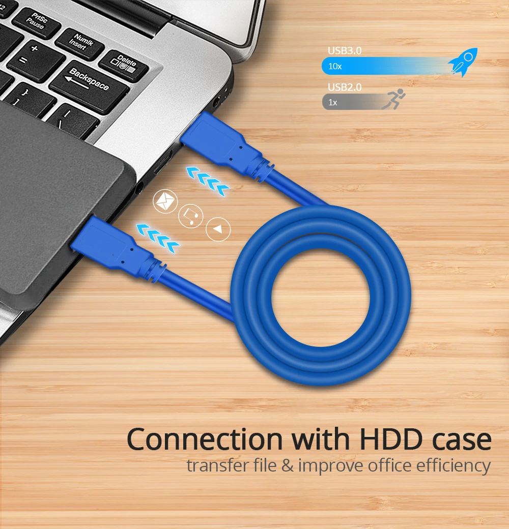 TISHRIC, 60 см, USB кабель-удлинитель, тип А, папа-Папа, USB 3,0, удлинитель, USB-USB, удлинитель для радиатора, жесткого диска, Webcom
