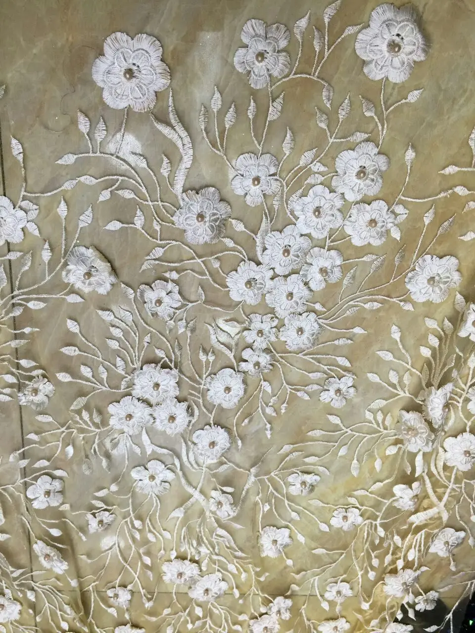 2018 новейший дизайн аппликация Бусины кружева французская Сетка кружевная ткань