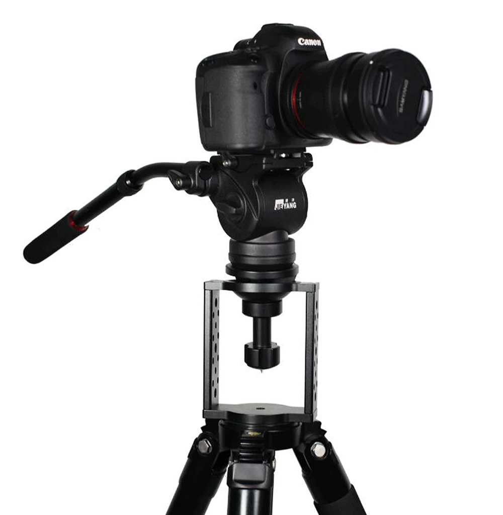 75 мм полушар плоский в чашу стояк Колыбель адаптер конвертер для Manfrotto штатив видео жидкая головка рейка для цифровой зеркальной камеры слайдер Долли