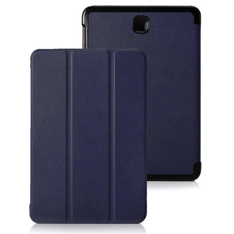 Dark Blue Тонкий Smart Cover складной чехол-книжка для samsung для Galaxy Tab S2 8,0 T715/T710 для samsung для Galaxy Tab S2 8 дюйма Чехол - Цвет: Dark Blue