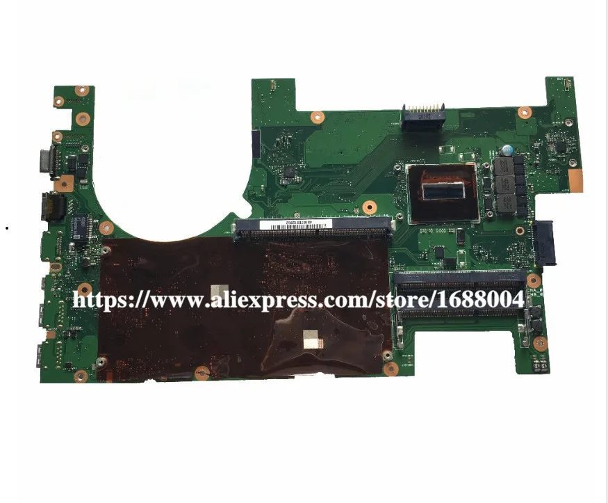 Материнская плата для ноутбука Asus G750JZA 2D с процессорами i7-4710HQ и i7-4700HQ, модель 60NB04K0-MB1220, ревизия G750JZ REV 2.0, полностью протестирована, бесплатная доставка.