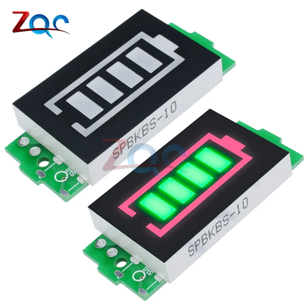 

1S 2S 3S 4S 6S 7S Series Lithium Battery Capacity Indicator Display Electric Vehicle Battery Power Tester Li-po Li-ion Module
