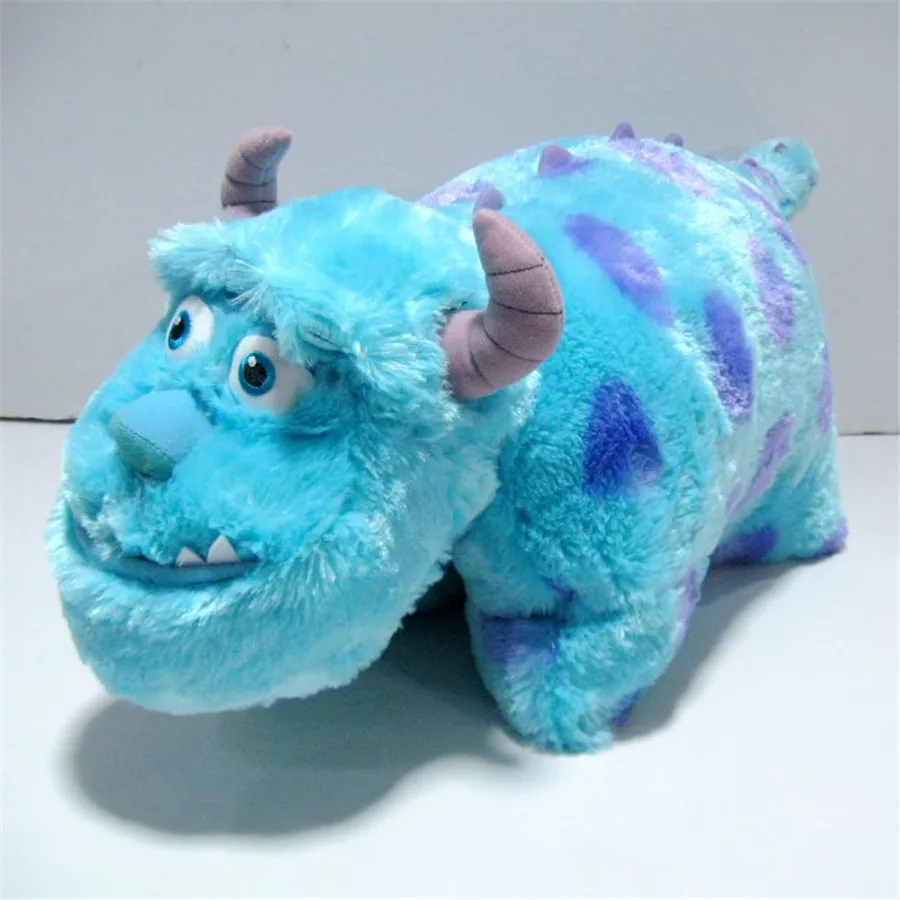 

1pcs toy story Sulley Sullivan Plush Pillow Multipurpose Folded Cushions 35*50CM Cute Soft Toys for Children Kids Gifts