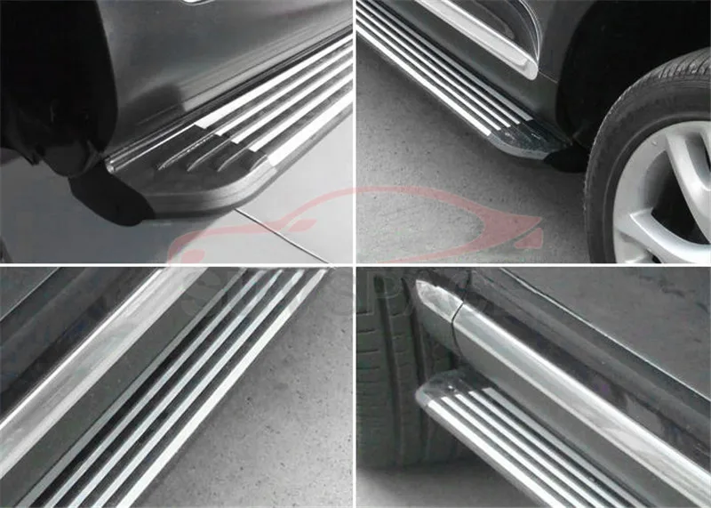 Алюминий подножку Подножка Nerf бар для VW Volkswagen Touareg 2002-2010
