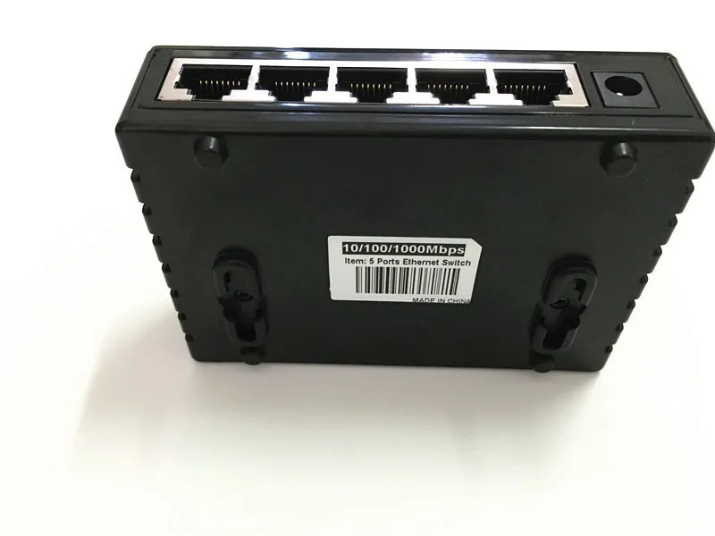 10/100/1000 Мбит/с 5 Порты коммутатор Gigabit Ethernet концентратор пластиковый