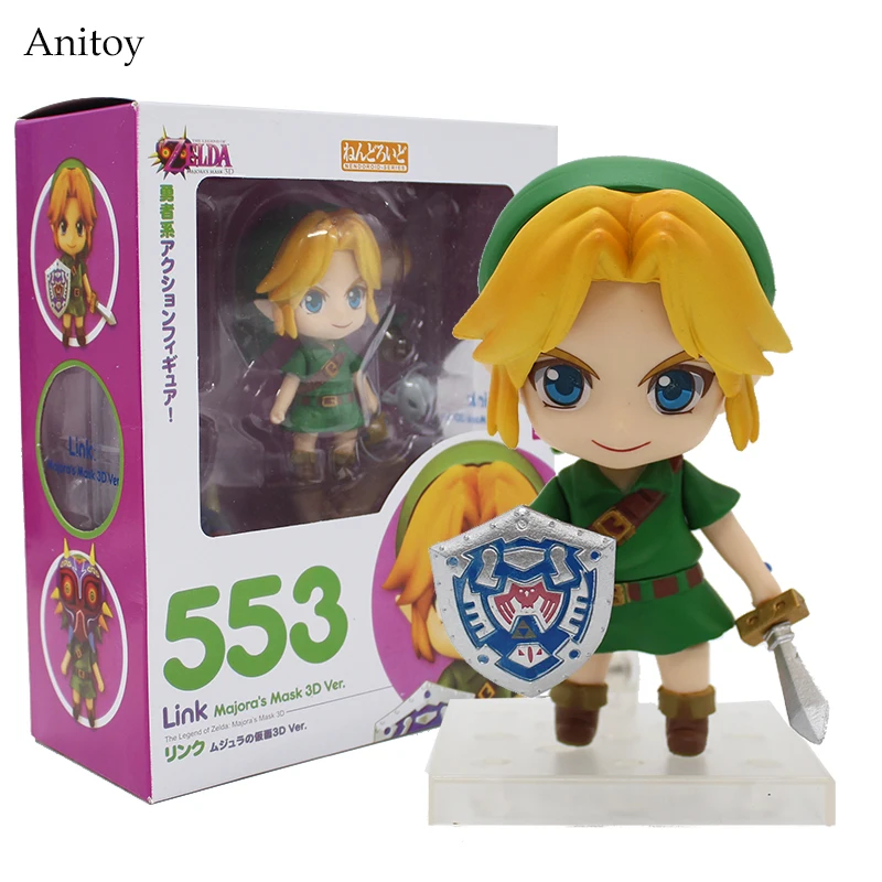 Симпатичные Nendoroid ссылка Majora's Mask 3D Ver.#553 ПВХ фигурка Коллекционная модель игрушки " 10 см KT2282