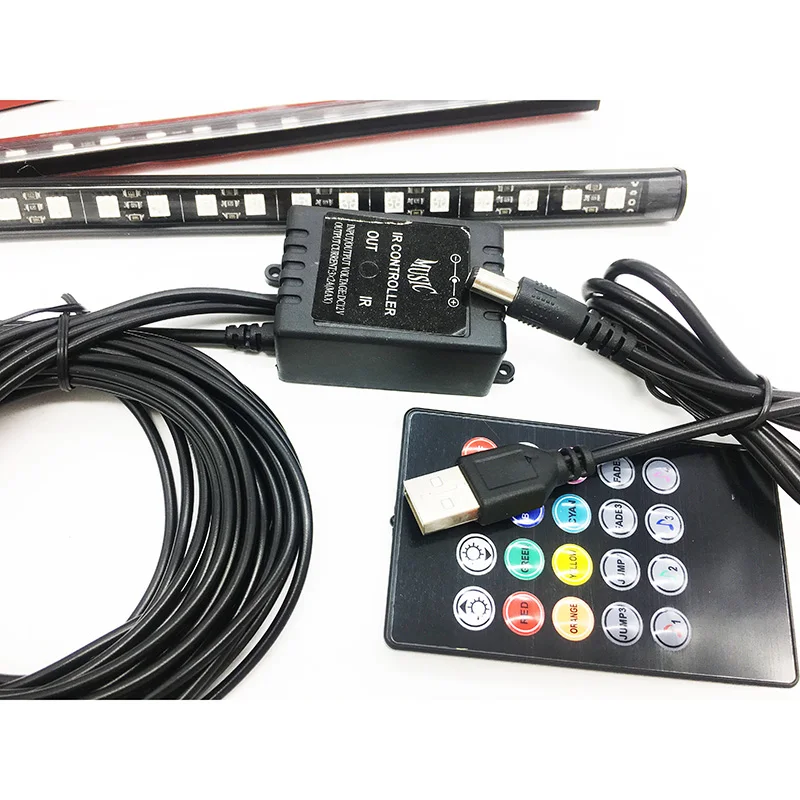 Интерьер автомобиля USB интерфейс управления RGB подсветкой для Mazda 3 6 5 Спойлеры CX CX7