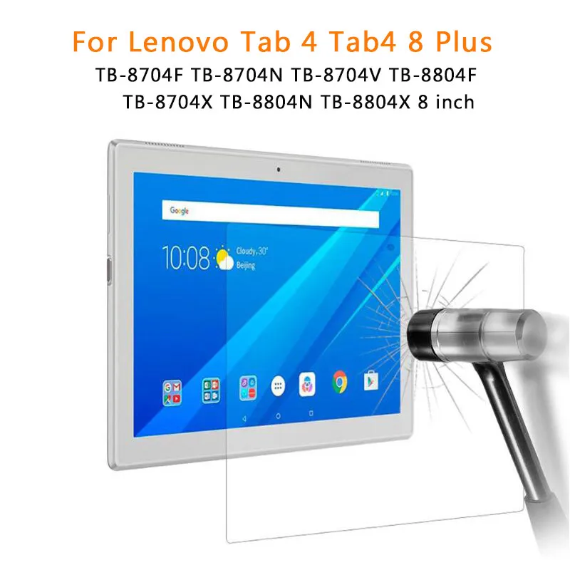 Чехол для планшета Lenovo Tab 4 Tab4 8 Plus TB 8704F 8704N 8804F 8704X 8504X 8504F 8504 чехол из закаленного