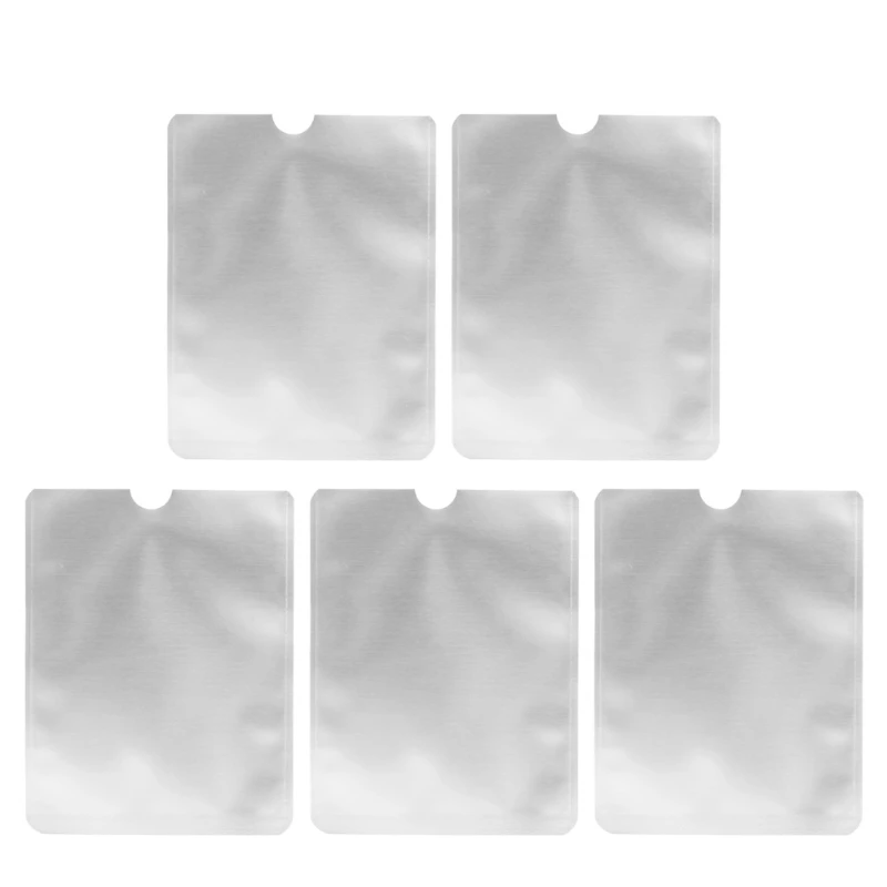5Pcs/Lot Solid Passport Secure Sleeve Holder Anti Scan RFID Blocking Protector Cover Photo | Багаж и сумки