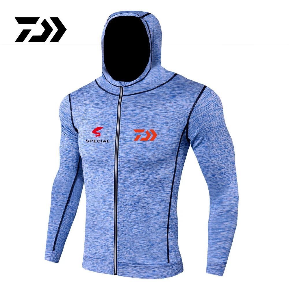 Daiwa Outdoor Clothing Movement Jackets Hoody Windbreaker Speed Drying Sun Protection Clothing Hiking Fishing Jacket