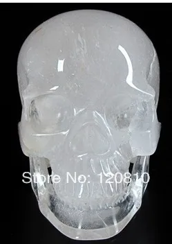 0022hh огромный Искусственный хрустальный череп реалистичное Исцеление кристаллов