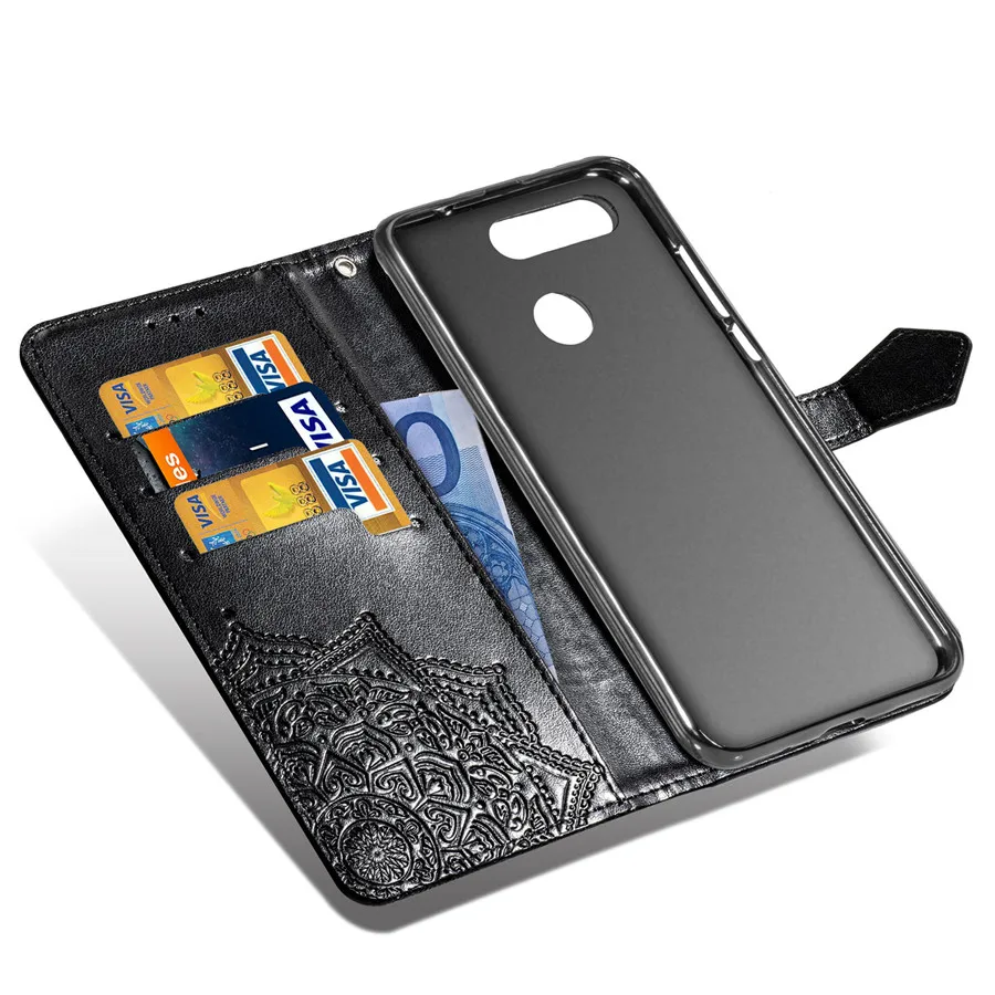 Флип кейс из искусственной кожи для V20 P20 P30 LITE Pro чехол кошелек с отделениями карт