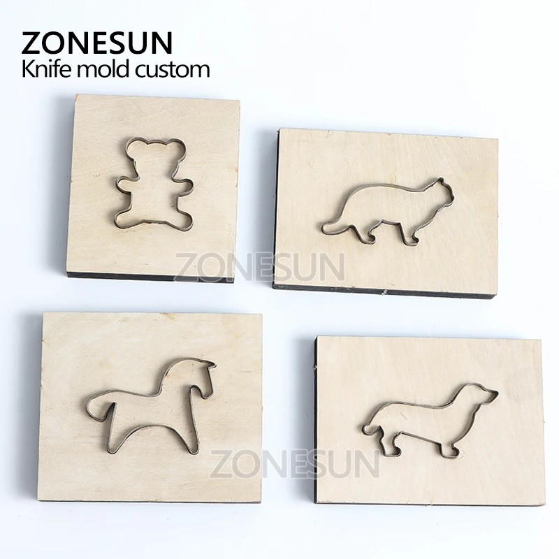 Лазерный штамп ZONESUN в форме кожи по индивидуальному заказу фотобумага форма для