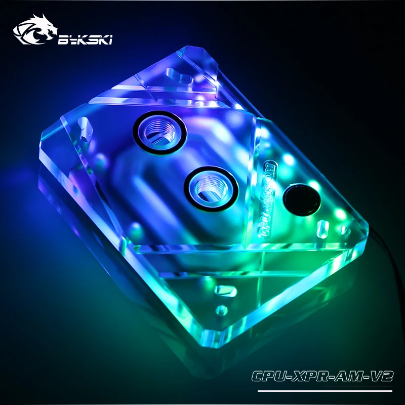 Bykski водяное охлаждение cpu-XPR-AM-V2 cpu блок для AMD