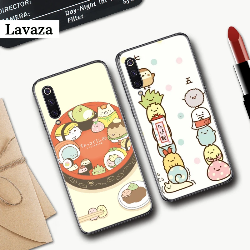 Милый силиконовый чехол sumikko gurashi Rilakkuma для Xiaomi MI 5X 6 6X 8 9 SE 9T Pro CC9E CC9 A3 F1 A1 A2 Lite MAX