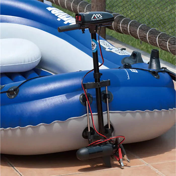 Гребная лодка AQUA MARINA T 18 надувные лодки бесшумный электромотор 12 В постоянного