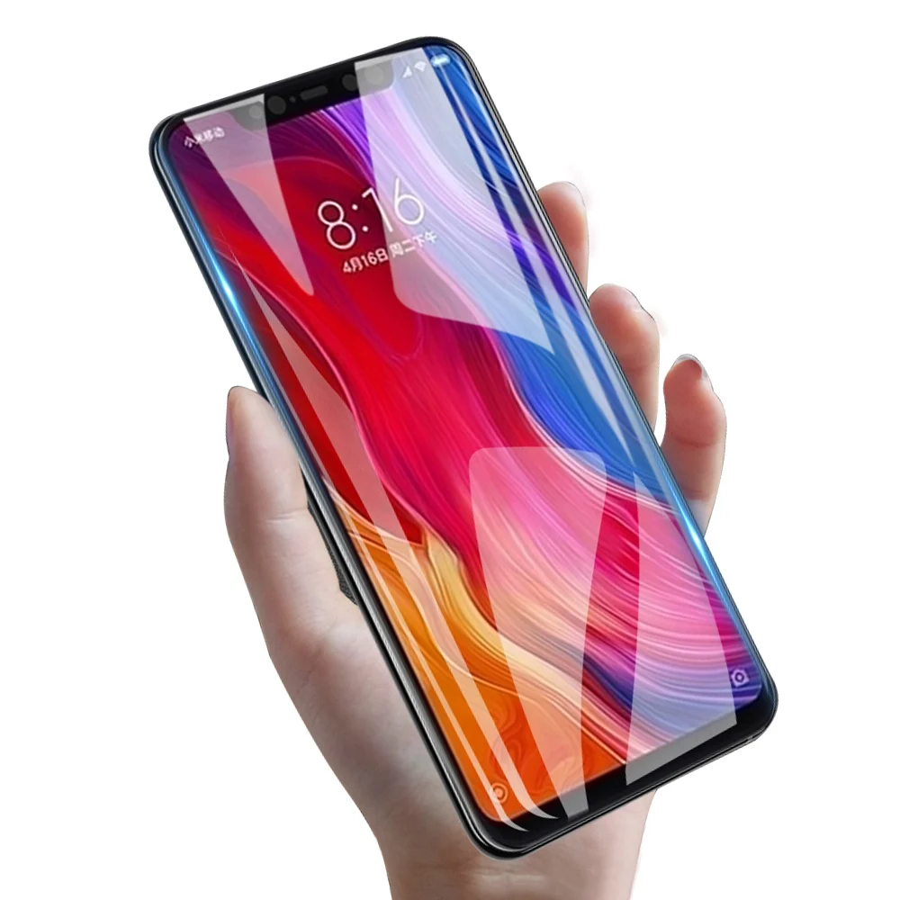 Redmi 6 Pro закаленное стекло для Xiaomi Mi A2 lite 8 SE Защита экрана Xiomi Note 5 pro Plus 5A 6A роскошное