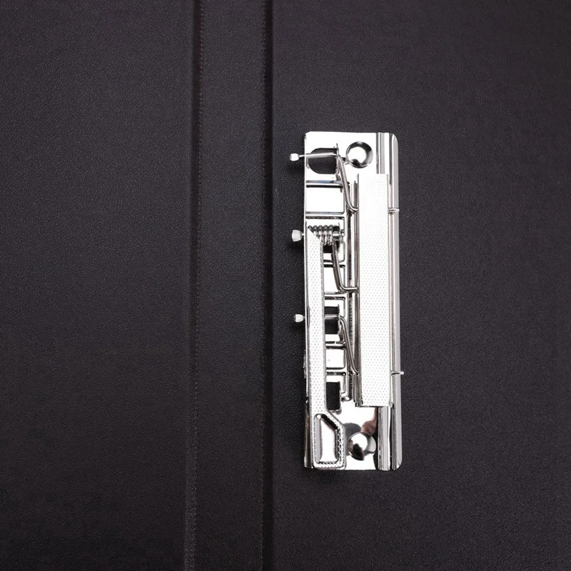 Папка для файлов формата А4 органайзер с листами металлический пружинный зажим