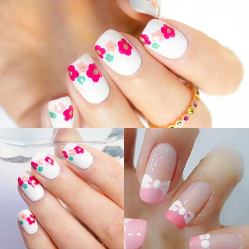 ROSALIND 8 узоров на выбор гель кисти для ногтей 1 шт. цветочный Рисунок лака