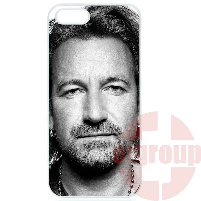 Охватывает Капа Боно U2 Группа Для Apple iPhone 4 4S 5 5C SE 6 S 7 Плюс 4.7 5.5 iPod Touch |