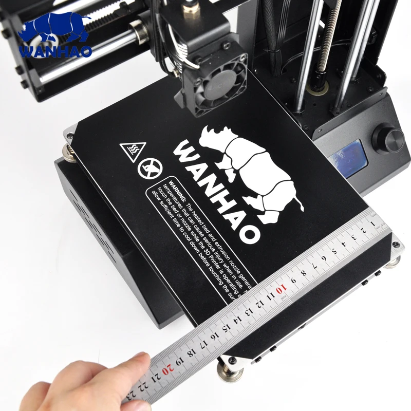 2018 Wanhao Прямая продажа с фабрики FDM настольный 3d принтер i3 мини автоматическим