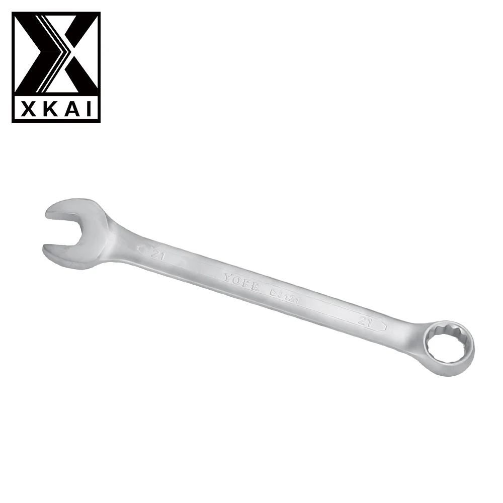 Xkai 21 мм Комбинации Box Open End вогнутой ребра инструмент ключ высокое качество