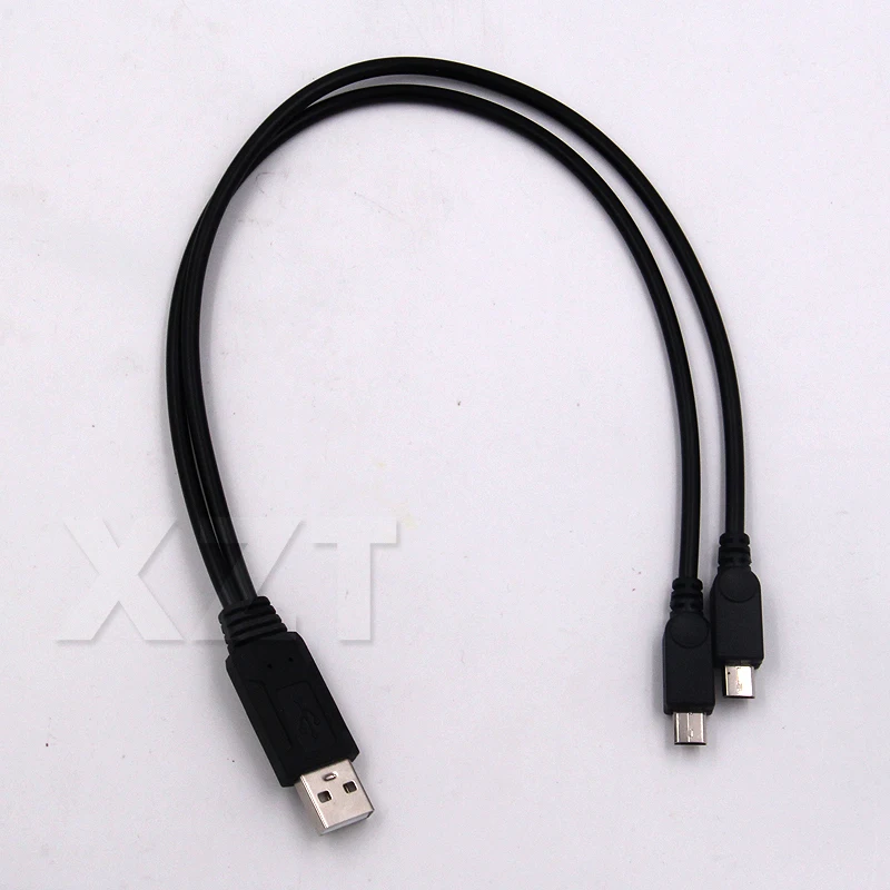 1 шт. суб второй передачи данных кабель для зарядки USB Женский Мужской 2 Micro